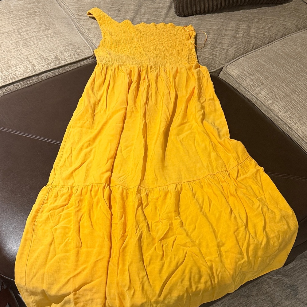 Nine West Mustard Yellow Dress